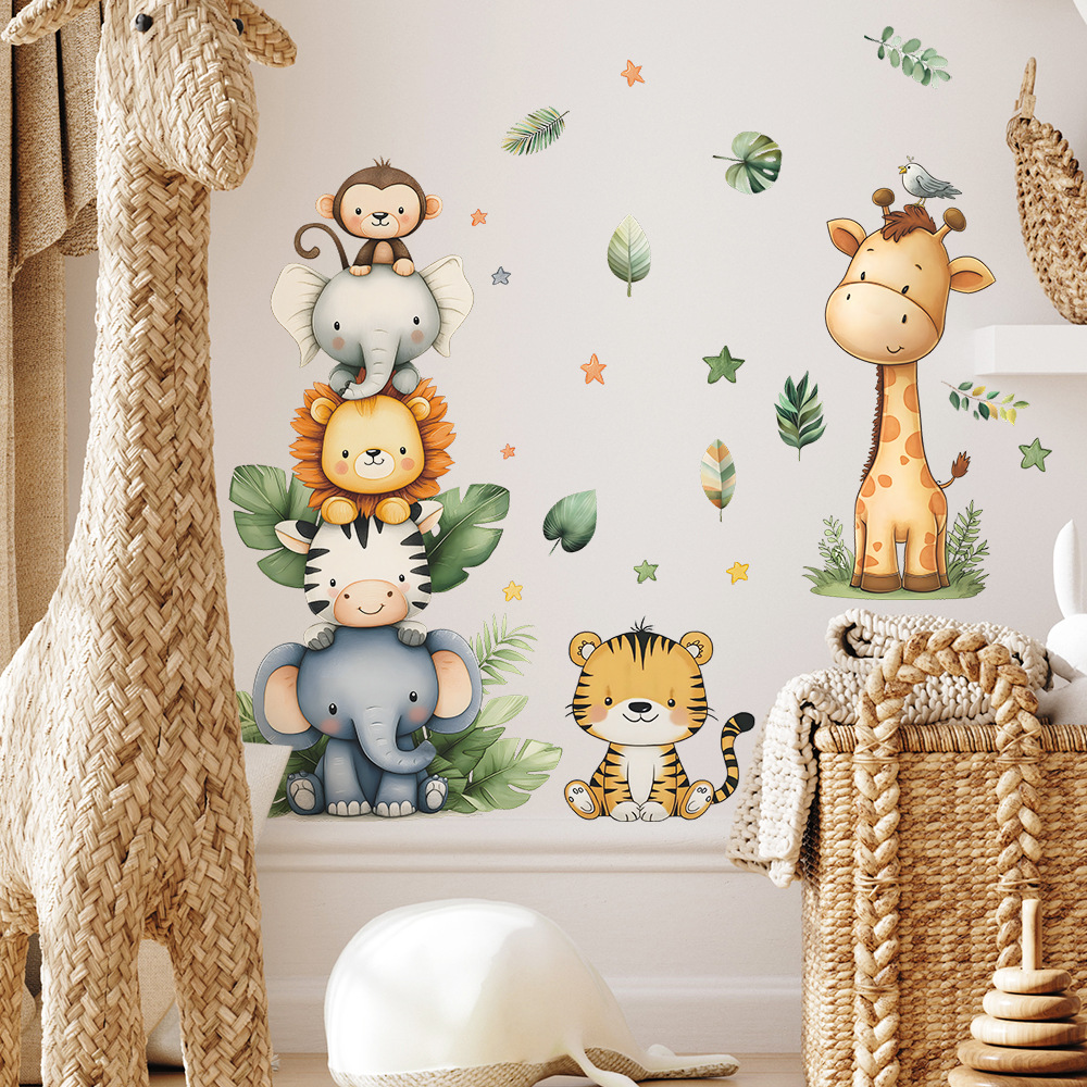 Boho Forest Animals Wall Stick - Baby Girl Nursery Quotes ulasan dan harga