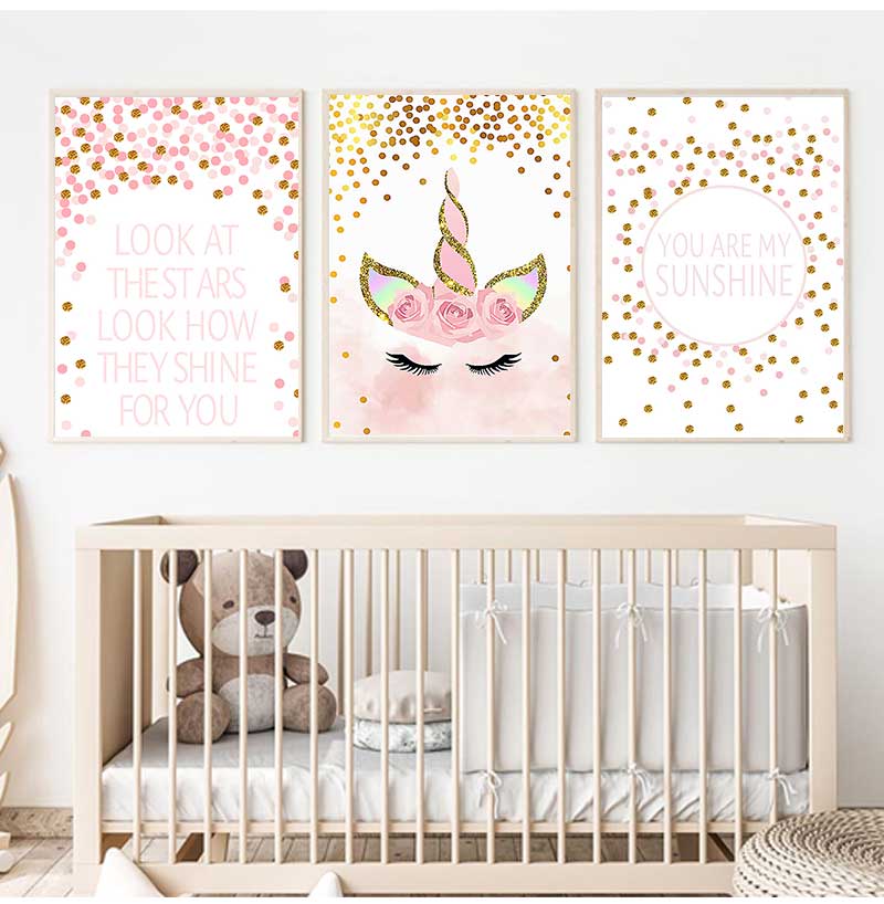 Decorative Picture Baby Girl B - Baby Girl Nursery Quotes ulasan dan harga