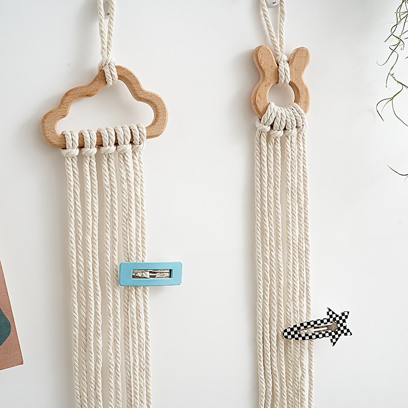 Wooden Hair Clips Holder Baby  - Baby Nursery Decor Girl ulasan dan harga
