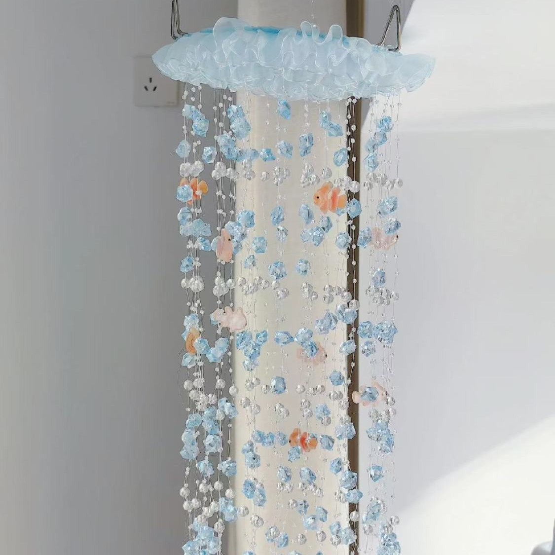 Air Koi Courtyard Hanging Wind - Baby Nursery Decor Girl ulasan dan harga