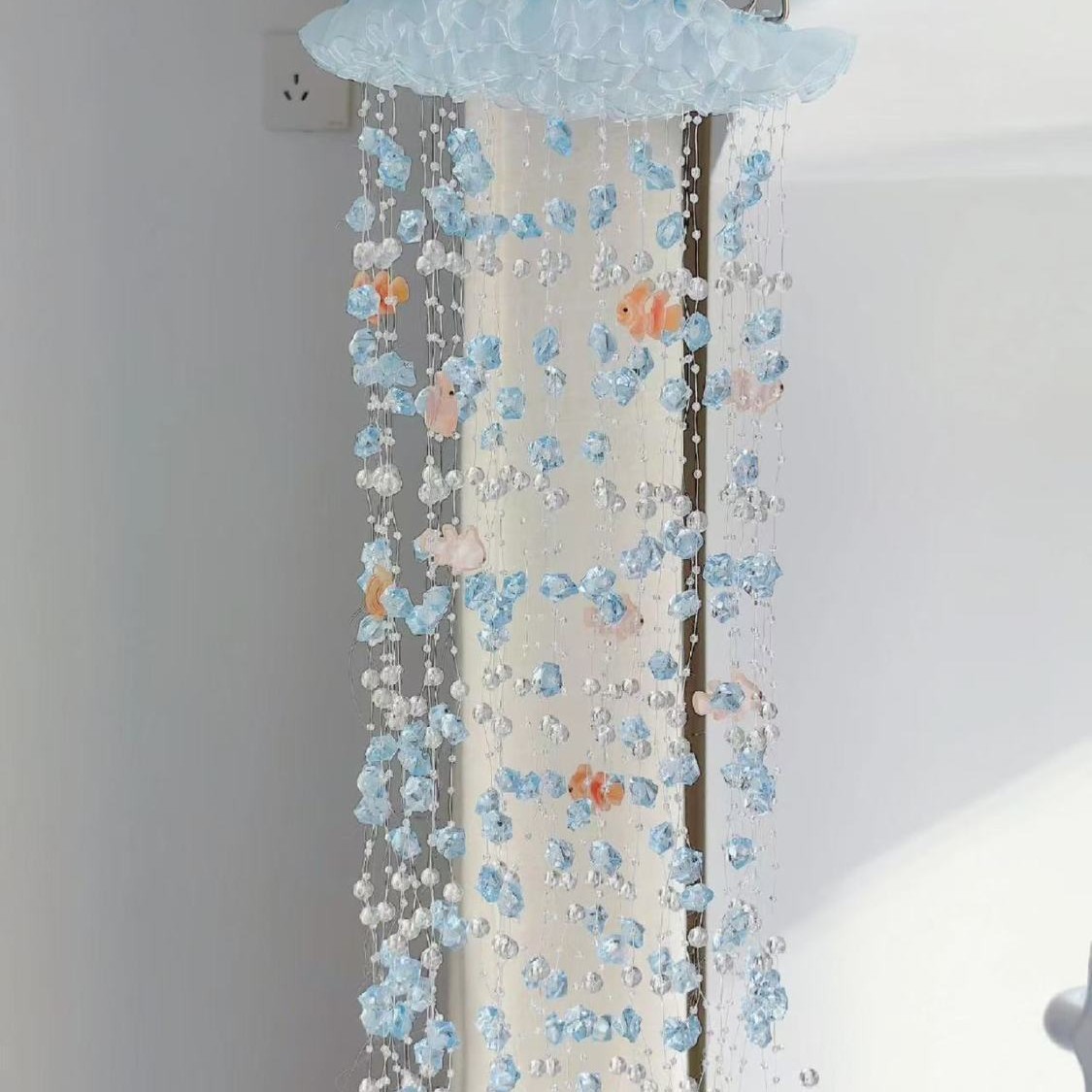 Air Koi Courtyard Hanging Wind - Baby Nursery Decor Girl ulasan dan harga
