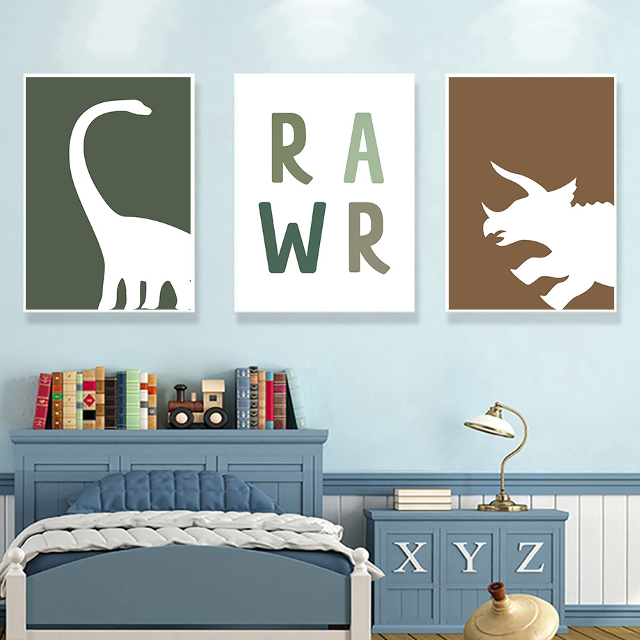 Jurassic Dinosaur Tyrannosauru - Baby Girl Nursery Quotes ulasan dan harga