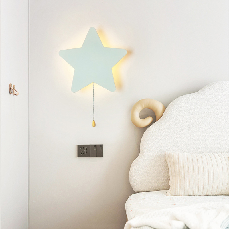 USB Port Charge AA Battery Ope - Baby Nursery Wall Lights ulasan dan harga