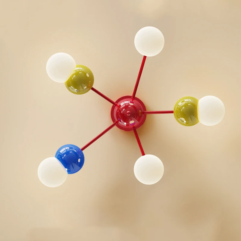 Bubble Ball Chandelier - Color - Baby Nursery Light Fixture ulasan dan harga