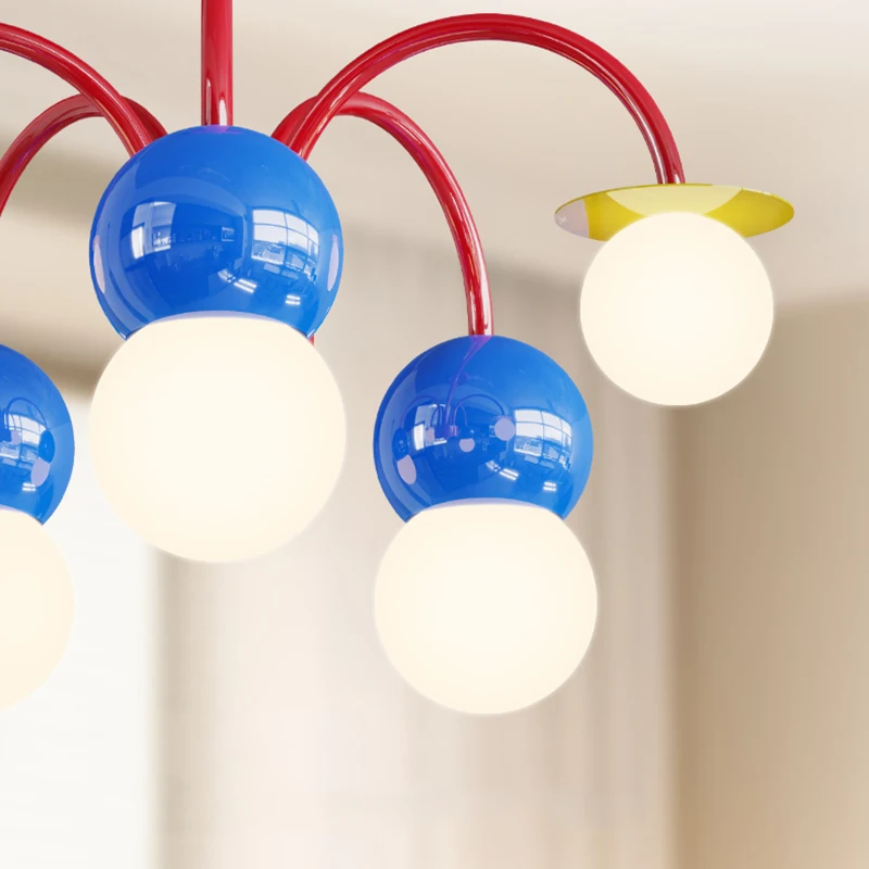 Bubble Ball Chandelier - Color - Baby Nursery Light Fixture ulasan dan harga