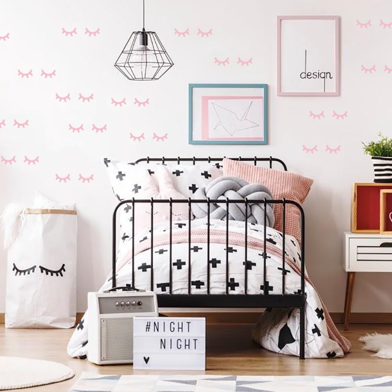 Kids Room Decoration  Eyelash  - Baby Girl Nursery Quotes ulasan dan harga