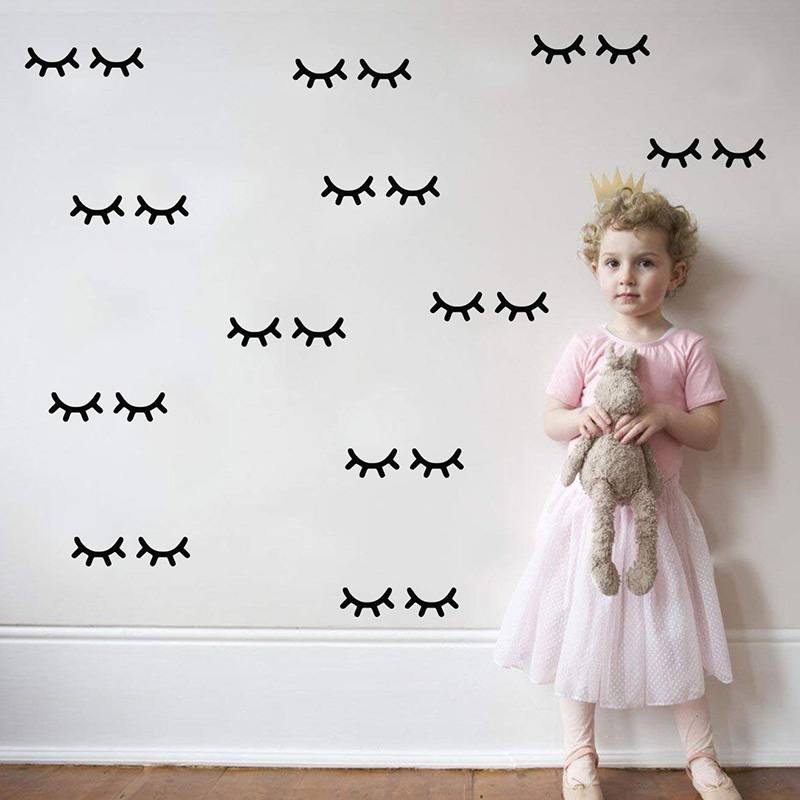Kids Room Decoration  Eyelash  - Baby Girl Nursery Quotes ulasan dan harga