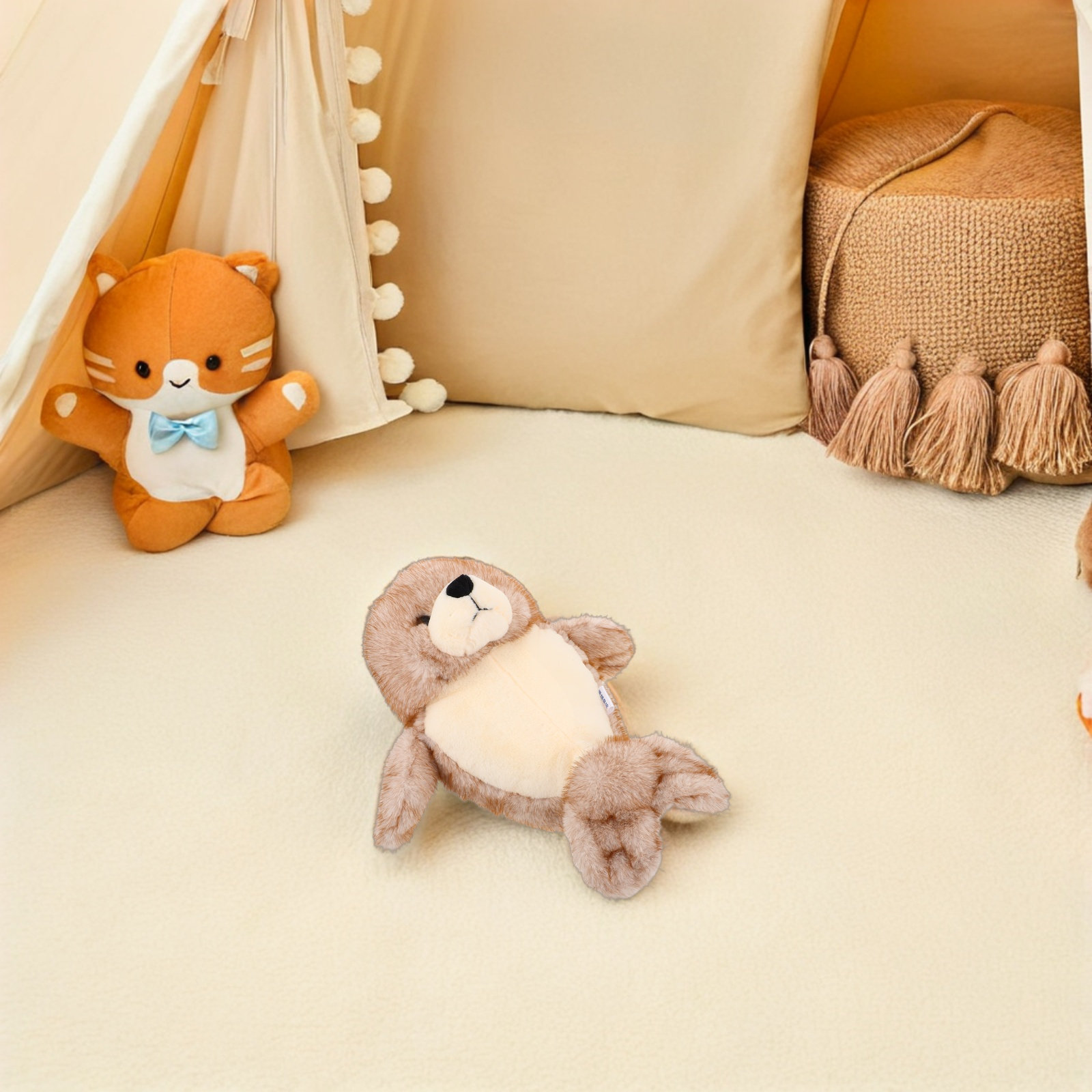 Seal Stuffed Animal Soft Cuddl - Baby Nursery Boy ulasan dan harga