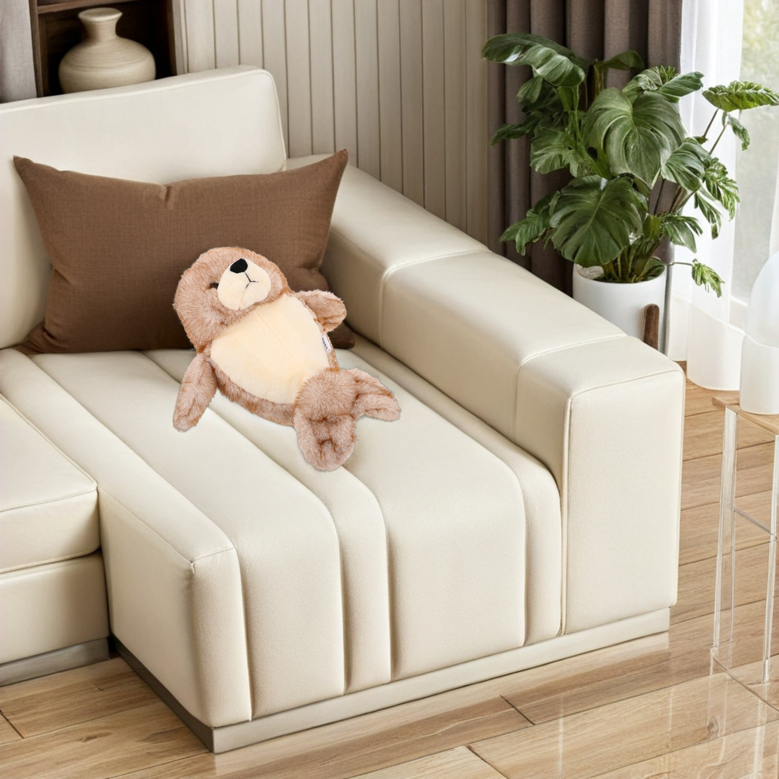 Seal Stuffed Animal Soft Cuddl - Baby Nursery Boy ulasan dan harga