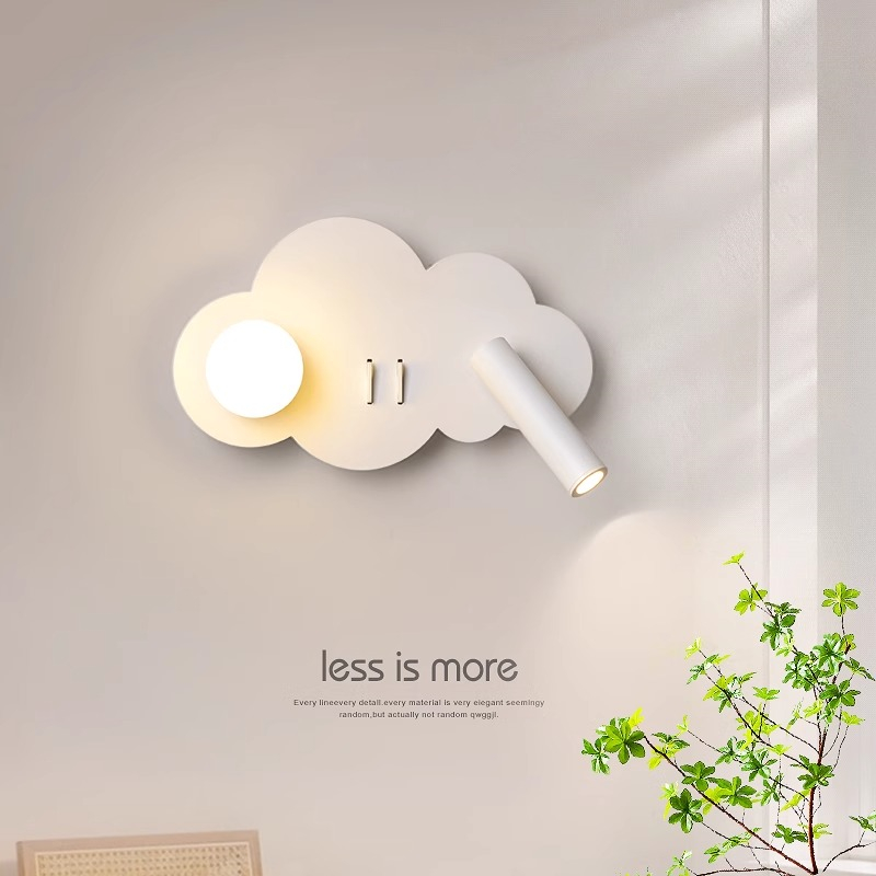 Cloud Bedroom Wall Lamp With S - Baby Nursery Wall Lights ulasan dan harga