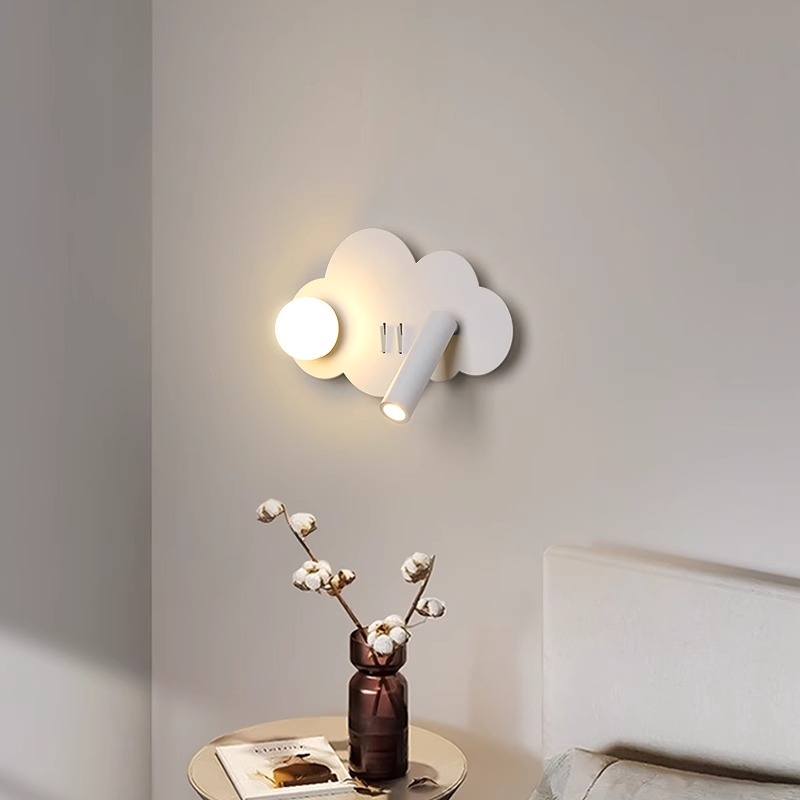 Cloud Bedroom Wall Lamp With S - Baby Nursery Wall Lights ulasan dan harga